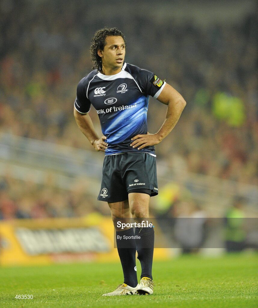 2 October 2010; Isa Nacewa, Leinster. Celtic League, Leinster v Munster, Aviva Stadium, Lansdowne Road, Dublin. Photo by Sportsfile