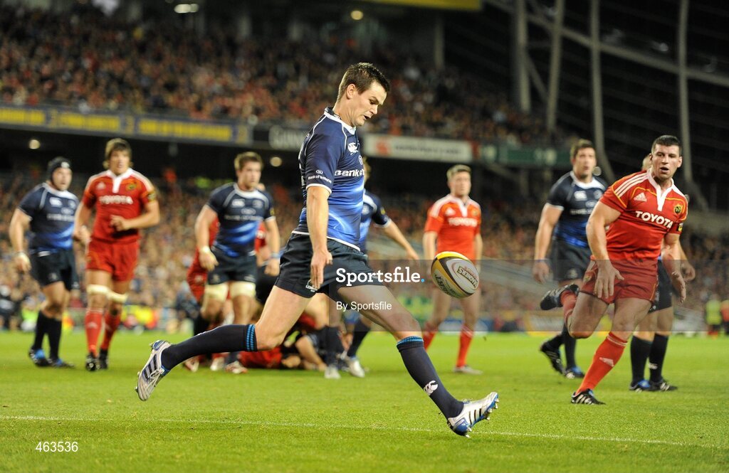 2 October 2010; Jonathan Sexton, Leinster. Celtic League, Leinster v Munster, Aviva Stadium, Lansdowne Road, Dublin. Photo by Sportsfile