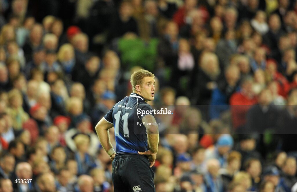 2 October 2010; Luke Fitzgerald, Leinster. Celtic League, Leinster v Munster, Aviva Stadium, Lansdowne Road, Dublin. Photo by Sportsfile