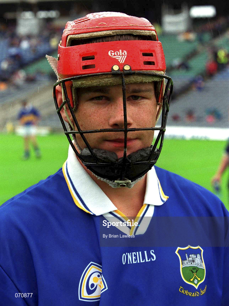12 August 2001; Diarmuid Fitzgerald of Tipperary prior to the All-Ireland Minor Hurling Championship Semi-Final between Galway and Tipperary at Croke Park in Dublin. Photo by Brian Lawless/Sportsfile