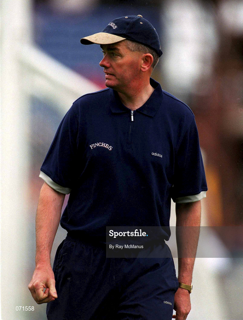 12 August 2001; Tipperary manager Paddy McCormack during the All-Ireland Minor Hurling Championship Semi-Final between Galway and Tipperary at Croke Park in Dublin. Photo by Ray McManus/Sportsfile