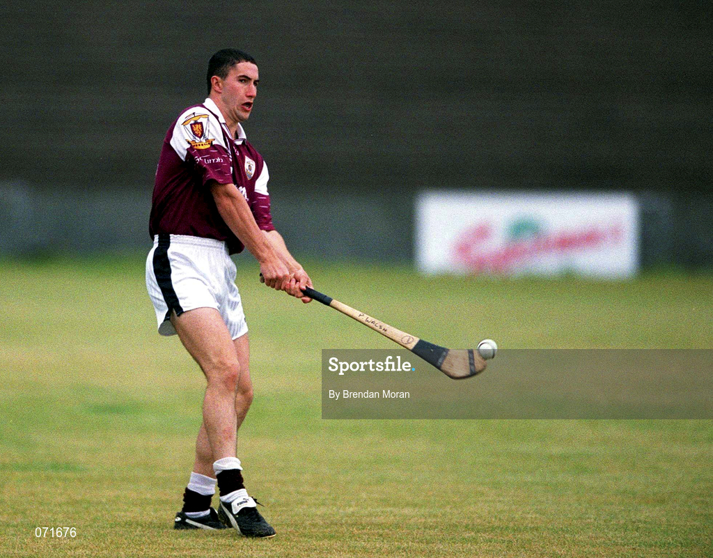 29 August 2001; Galway's Padraig Walsh during a Galway hurling press night at Pearse Stadium ahead of the Guinness All-Ireland Senior Hurling Championship Final. Photo by Matt Browne/Sportsfile