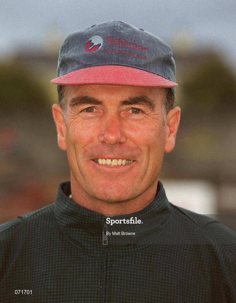 29 August 2001; Galway selector John Connolly poses for a portrait during a Galway hurling press night at Pearse Stadium ahead of the Guinness All-Ireland Senior Hurling Championship Final. Photo by Matt Browne/Sportsfile