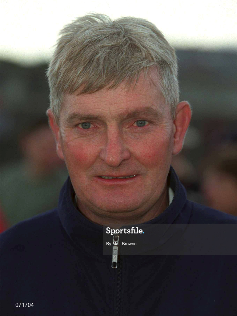 29 August 2001; Galway manager Noel Lane poses for a portrait during a Galway hurling press night at Pearse Stadium ahead of the Guinness All-Ireland Senior Hurling Championship Final. Photo by Matt Browne/Sportsfile