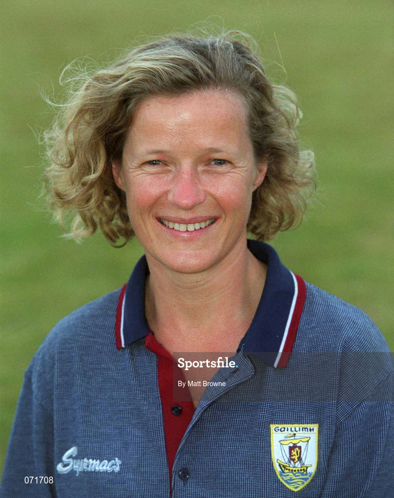 29 August 2001; Galway chartered physiotherapist Mary Walsh poses for a portrait during a Galway hurling press night at Pearse Stadium ahead of the Guinness All-Ireland Senior Hurling Championship Final. Photo by Matt Browne/Sportsfile