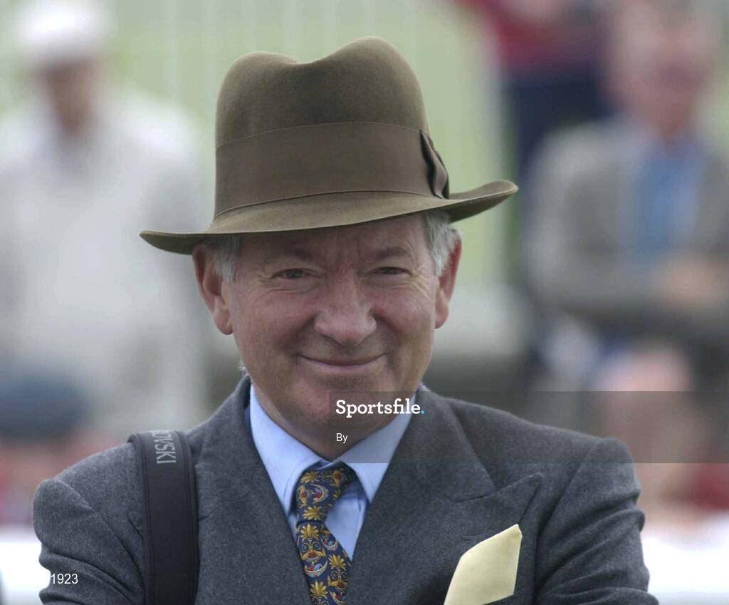 14 July 2001; Barry Hills, Trainer, Horse Racing. Picture credit; Damien Eagers / SPORTSFILE *EDI*