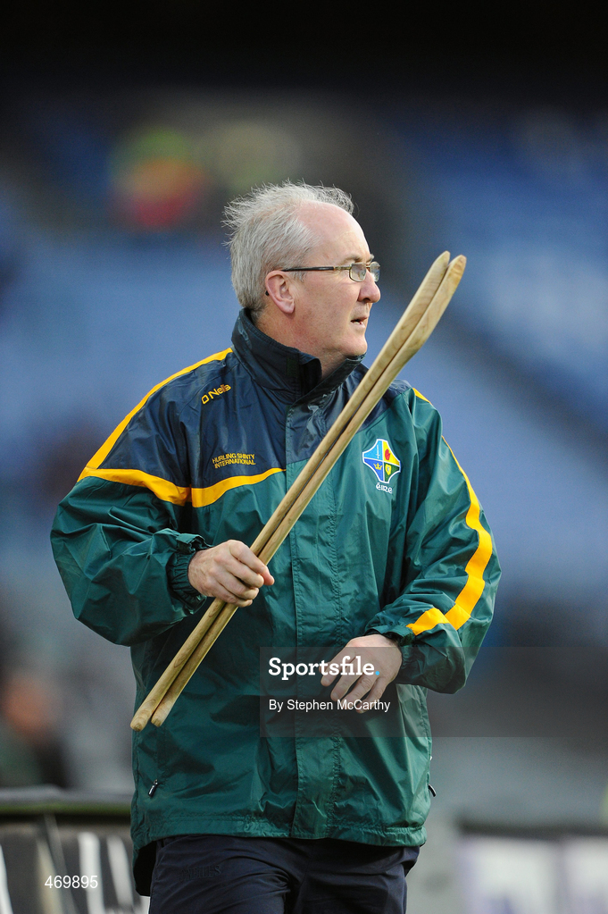 30 October 2010; Michael Walsh, Ireland. Senior Hurling / Shinty International 1st Test, Ireland v Scotland, Croke Park, Dublin. Picture credit:  Stephen McCarthy / SPORTSFILE