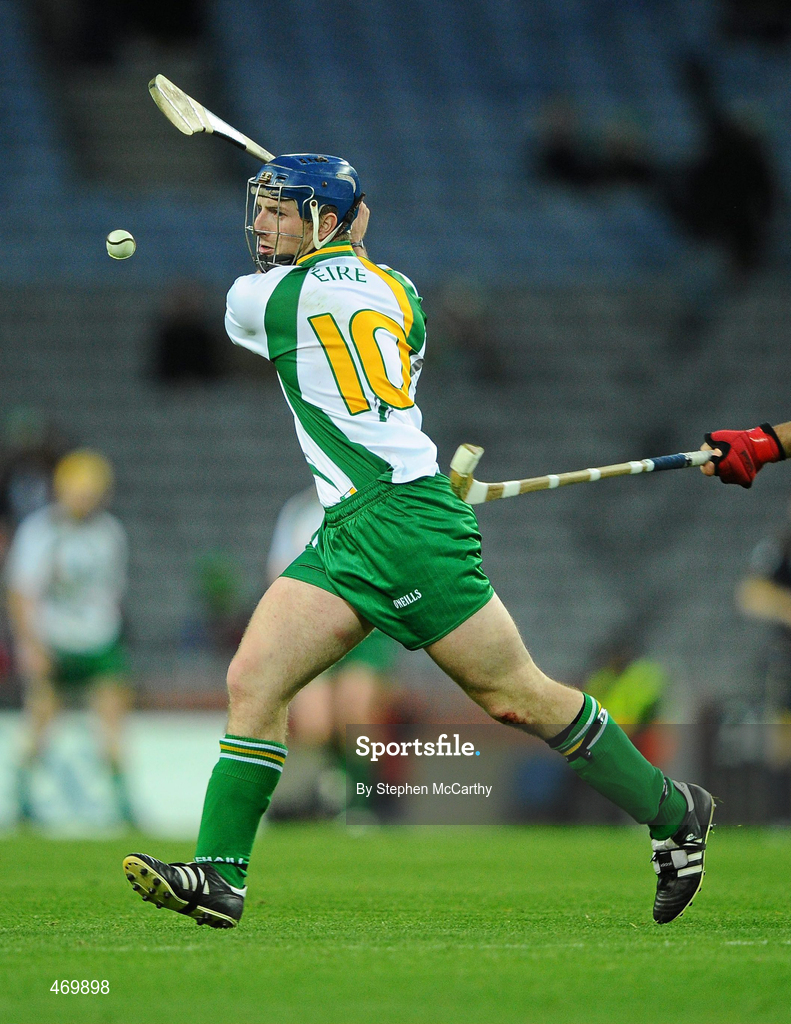 30 October 2010; Patrick Horgan, Ireland. Senior Hurling / Shinty International 1st Test, Ireland v Scotland, Croke Park, Dublin. Picture credit:  Stephen McCarthy / SPORTSFILE