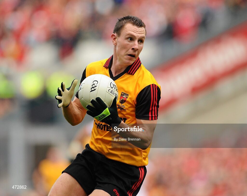 19 September 2010; John Clarke, Down. GAA Football All-Ireland Senior Championship Final, Down v Cork, Croke Park, Dublin. Picture credit: Dáire Brennan / SPORTSFILE