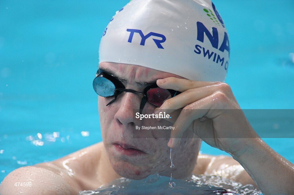 9 April 2010; James Scully, from Ratoath, Meath, in action during swimming training at an Ireland paralympic squad training camp. Ireland Paralympic Squad Training Camp - April 2010, University of Limerick, Limerick. Picture credit: Stephen McCarthy / SPORTSFILE