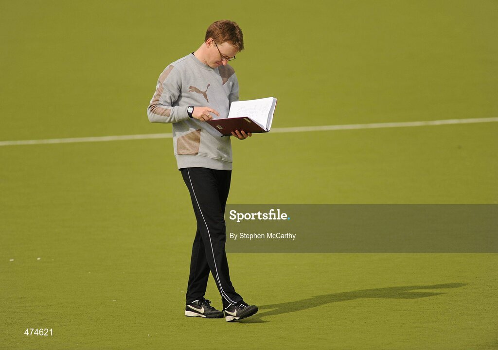 9 April 2010; Coach Daragh Sheridan during soccer training at an Ireland paralympic squad training camp. Ireland Paralympic Squad Training Camp - April 2010, University of Limerick, Limerick. Picture credit: Stephen McCarthy / SPORTSFILE