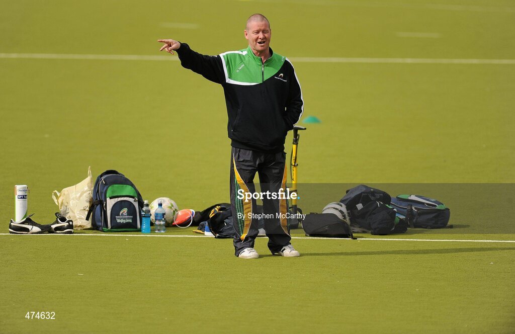 9 April 2010; Head coach Paul Cassin, Coolock, Dublin during football 7 a side training at an Ireland paralympic squad training camp. Ireland Paralympic Squad Training Camp - April 2010, University of Limerick, Limerick. Picture credit: Stephen McCarthy / SPORTSFILE