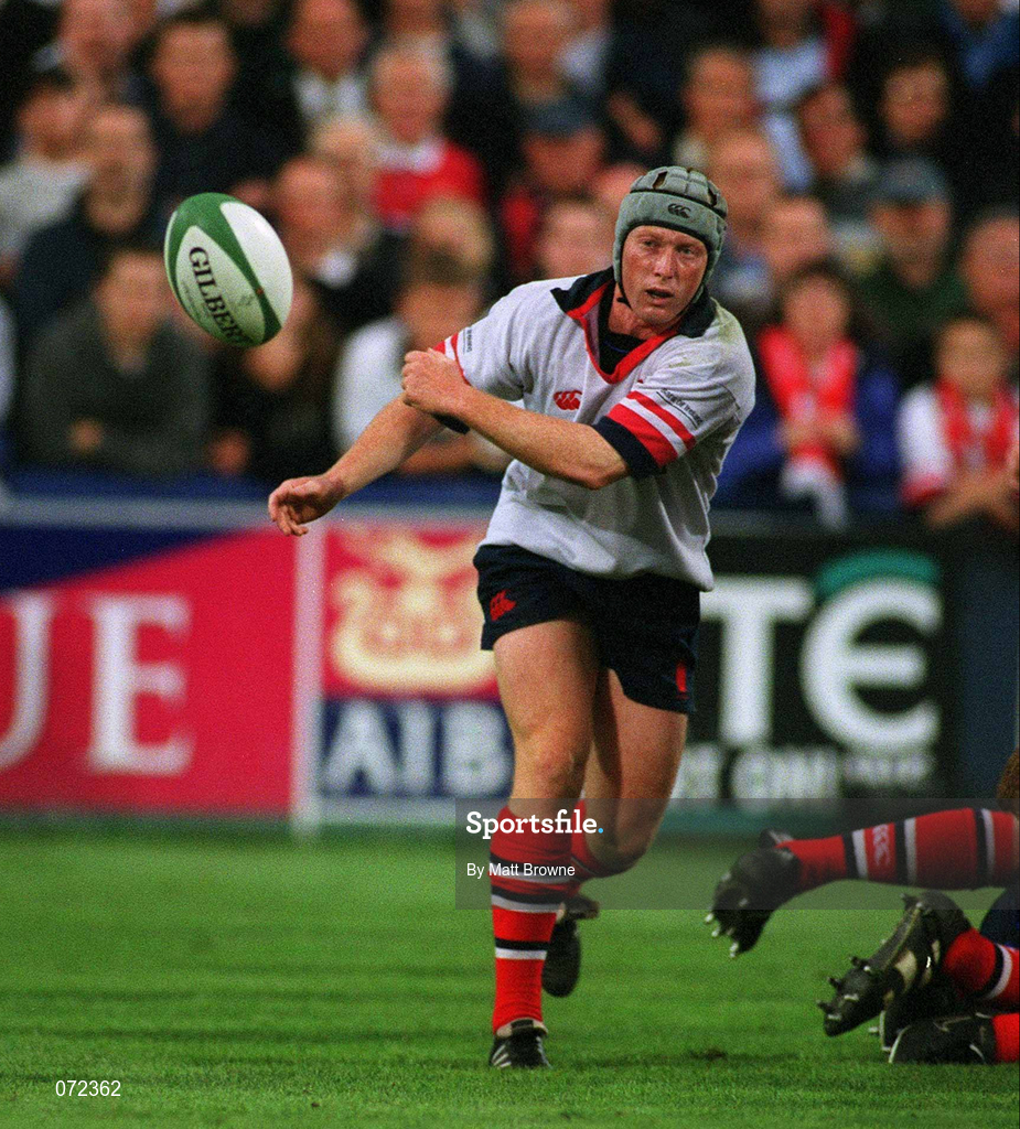 31 August 2001; Neil Doak of Ulster during the Celtic League match between Leinster and Ulster at Donnybrook Stadium in Dublin. Photo by Matt Browne/Sportsfile