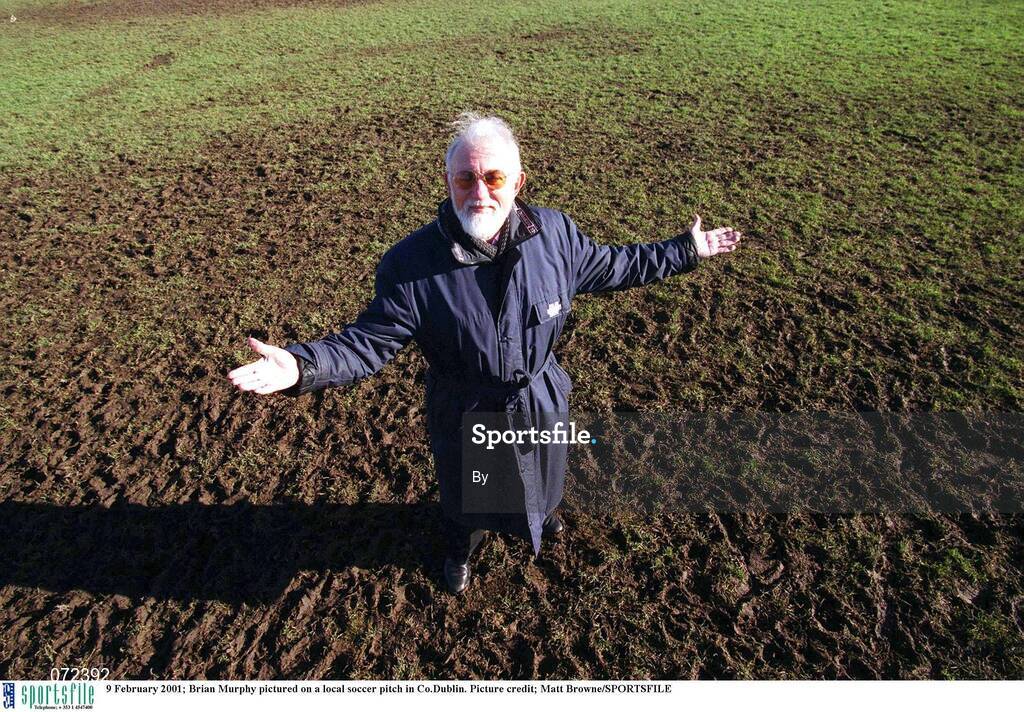9 February 2001; Brian Murphy pictured on a local soccer pitch in Co.Dublin. Picture credit; Matt Browne/SPORTSFILE