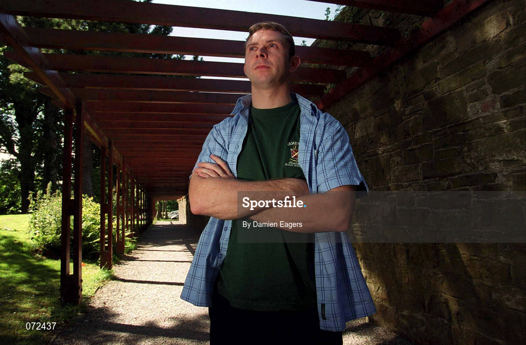 22 June 2001; Meath footballer Cormac Murphy during a feature in Dublin. Photo by Damien Eagers/Sportsfile