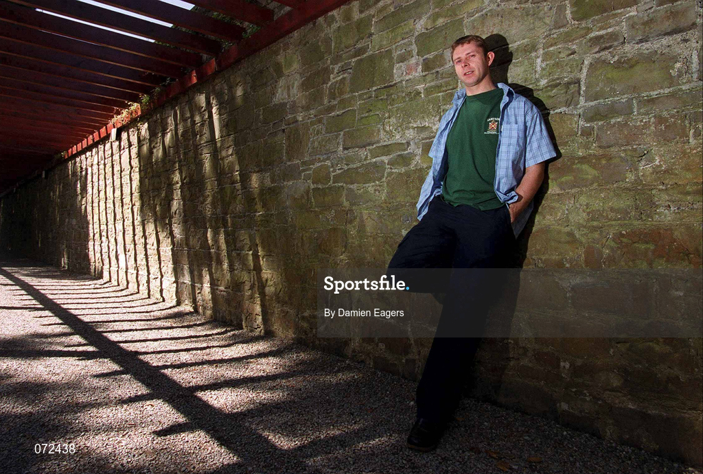 22 June 2001; Meath footballer Cormac Murphy during a feature in Dublin. Photo by Damien Eagers/Sportsfile