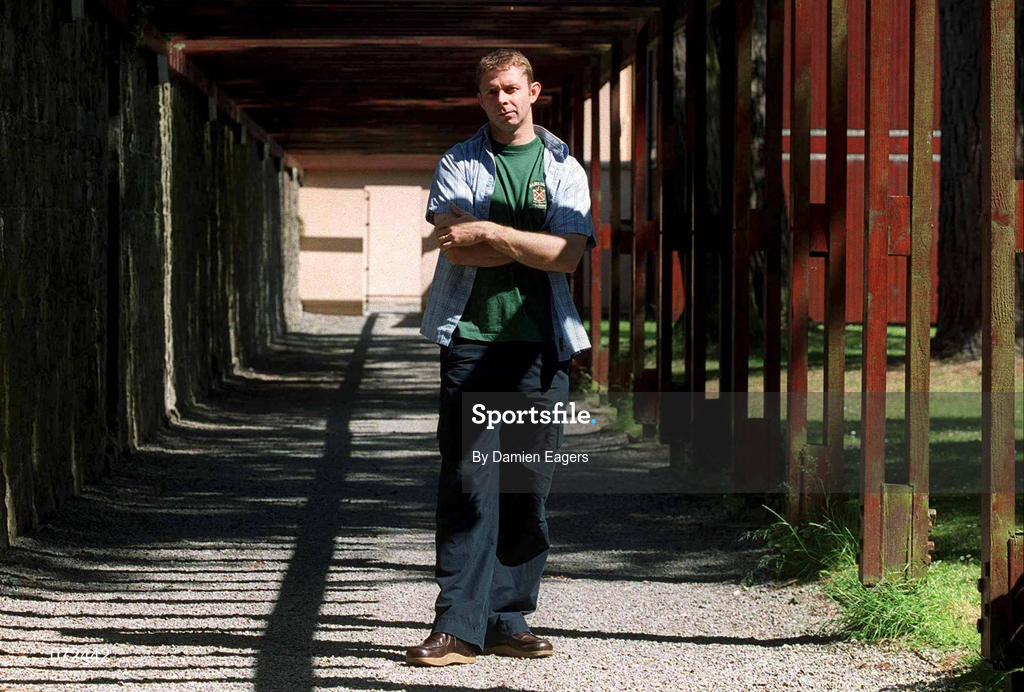 22 June 2001; Meath footballer Cormac Murphy during a feature in Dublin. Photo by Damien Eagers/Sportsfile
