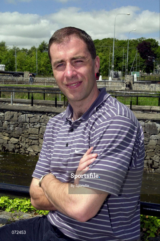 20 June 2001; Clare footballer Ger Keane during a featre. Photo by Sportsfile