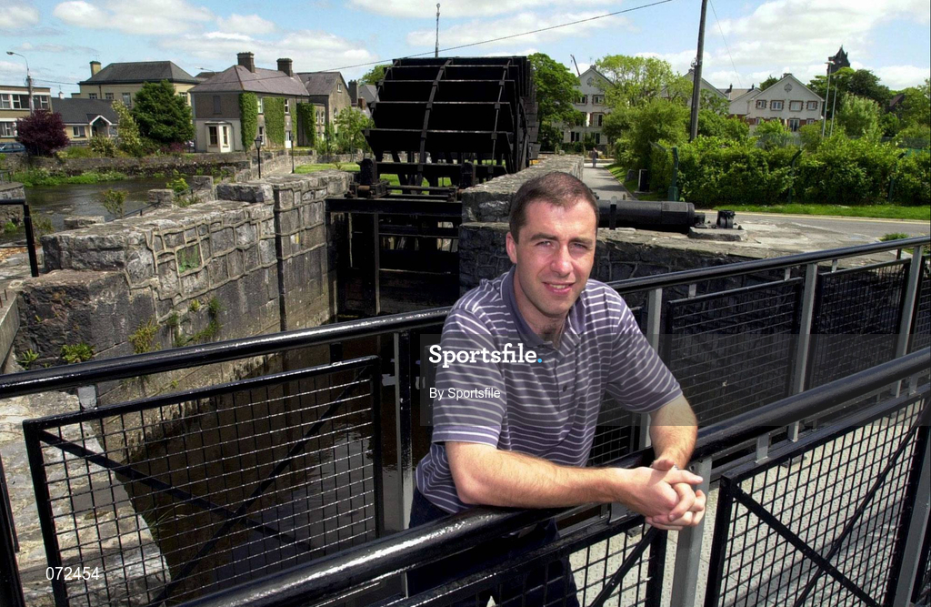 20 June 2001; Clare footballer Ger Keane during a featre. Photo by Sportsfile