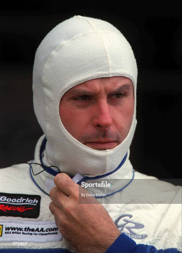 17 June 2001; GR Motorsport driver Rick Kraemer prepares for the main event during Round 5 of the British Touring Car Championship at Mondello Park in Naas, Kildare. Photo by David Maher/Sportsfile