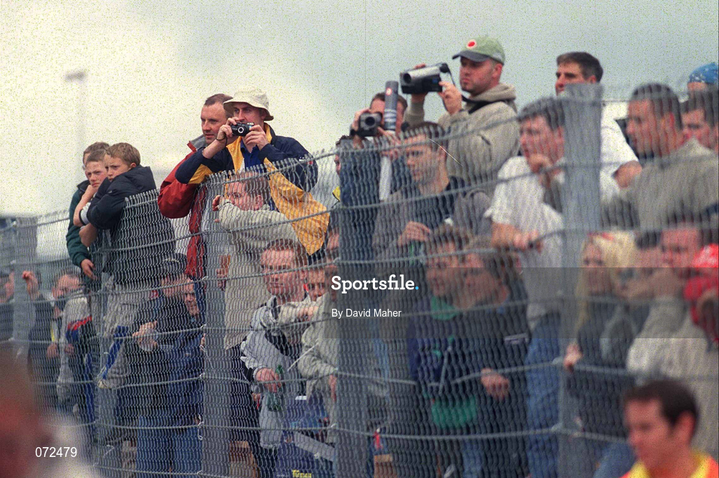 17 June 2001; Supporters during Round 5 of the British Touring Car Championship at Mondello Park in Naas, Kildare. Photo by David Maher/Sportsfile