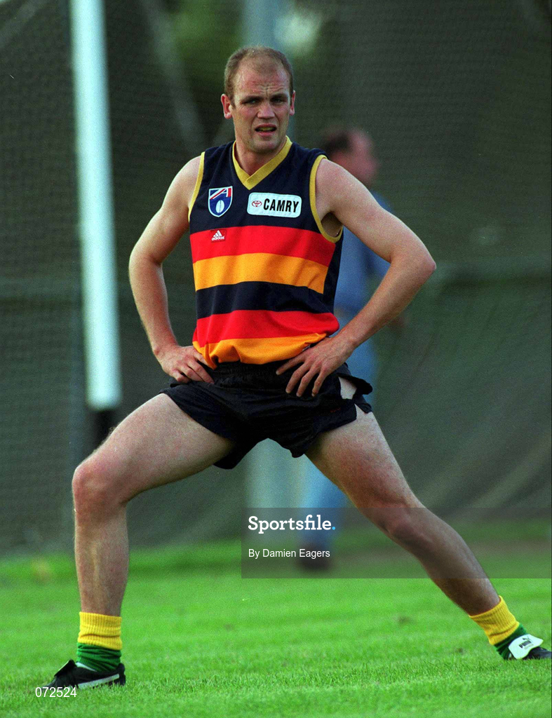 28 August 2001; John McDermott of Meath during a Meath training session in Dunsany, Meath. Photo by Damien Eagers/Sportsfile