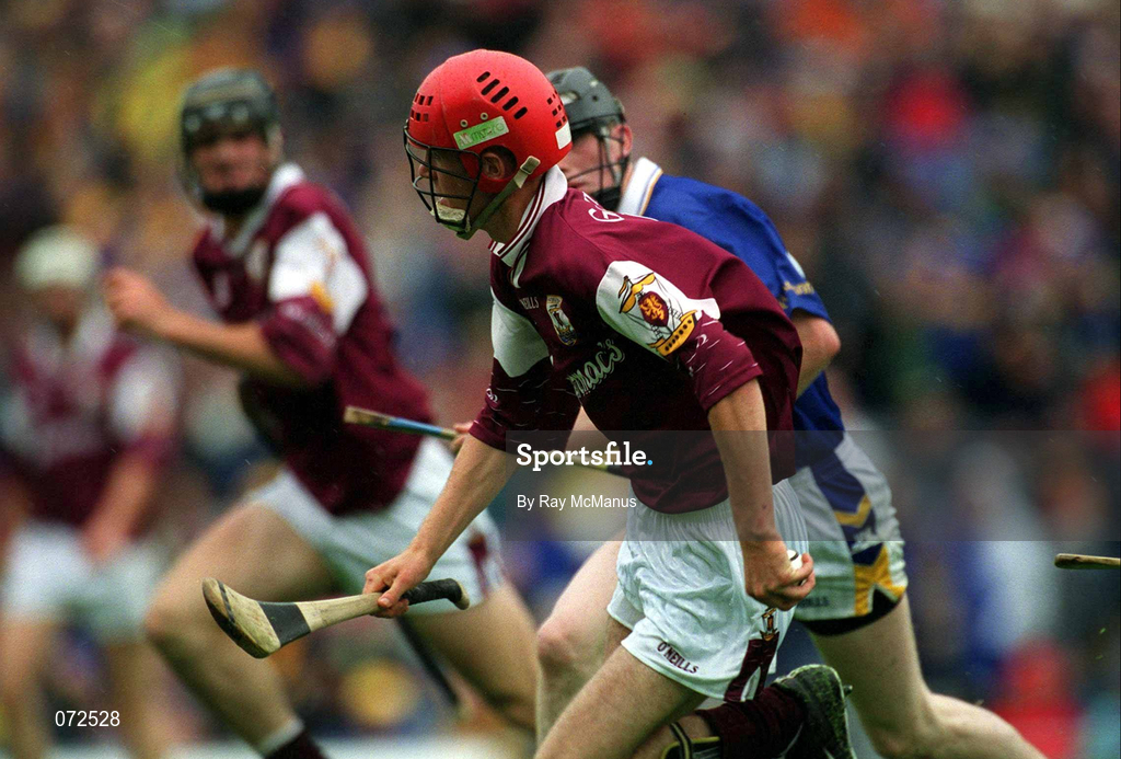 12 August 2001; Kevin Briscoe of Galway during the All-Ireland Minor Hurling Championship Semi-Final match between Galway and Tipperary at Croke Park in Dublin. Photo by Ray McManus/Sportsfile