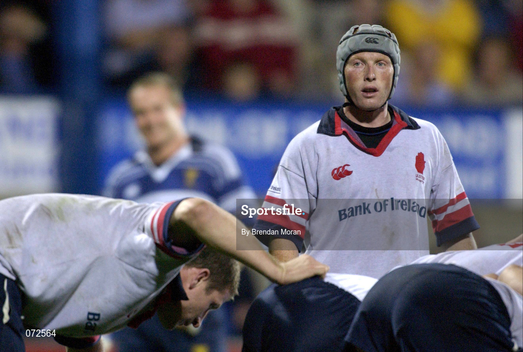 31 August 2001; Neil Doak of Ulster during the Celtic League match between Leinster and Ulster at Donnybrook Stadium in Dublin. Photo by Brendan Moran/Sportsfile
