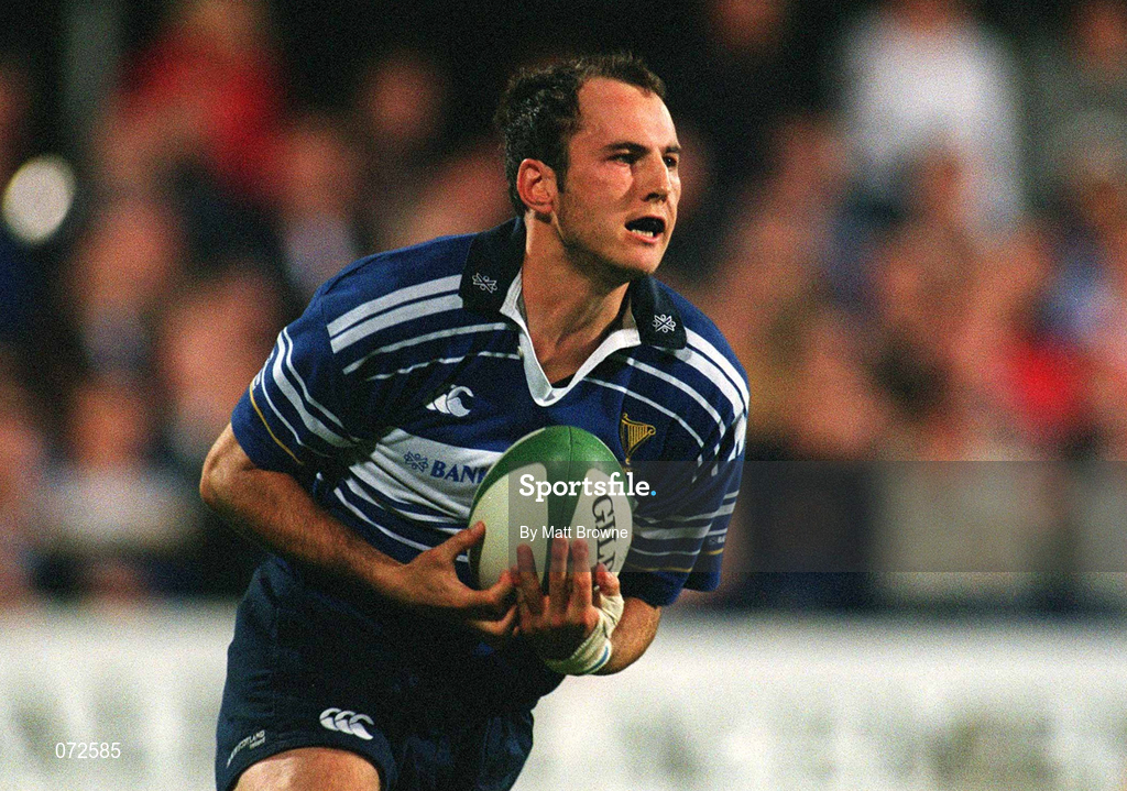 31 August 2001; Girvan Dempsey of Leinster during the Celtic League match between Leinster and Ulster at Donnybrook Stadium in Dublin. Photo by Matt Browne/Sportsfile