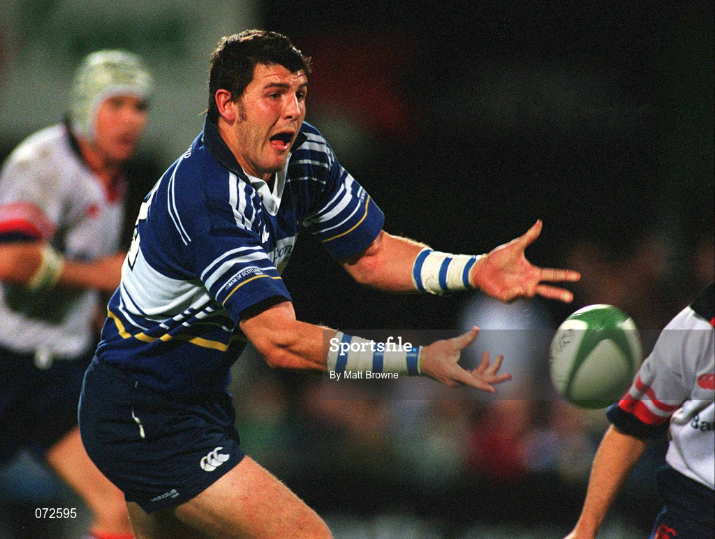 31 August 2001; Shane Horgan of Leinster during the Celtic League match between Leinster and Ulster at Donnybrook Stadium in Dublin. Photo by Matt Browne/Sportsfile