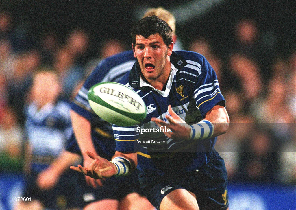 31 August 2001; Shane Horgan of Leinster during the Celtic League match between Leinster and Ulster at Donnybrook Stadium in Dublin. Photo by Matt Browne/Sportsfile