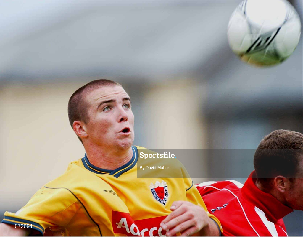 19 August 2001; Brian Shelly of Bohemians during the eircom League Premier Division match between Cork City and Bohemians at Turners Cross in Cork. Photo by David Maher/Sportsfile