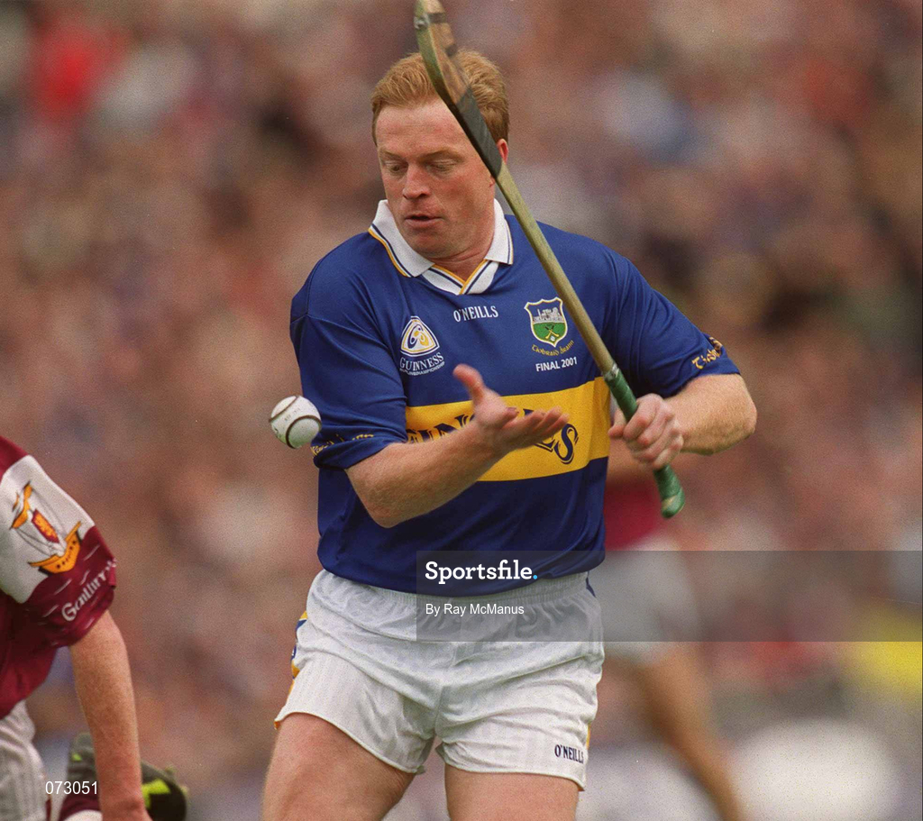 9 September 2001; Declan Ryan of Tipperary during the Guinness All-Ireland Senior Hurling Championship Final match between Tipperary and Galway at Croke Park in Dublin. Photo by Ray McManus/Sportsfile