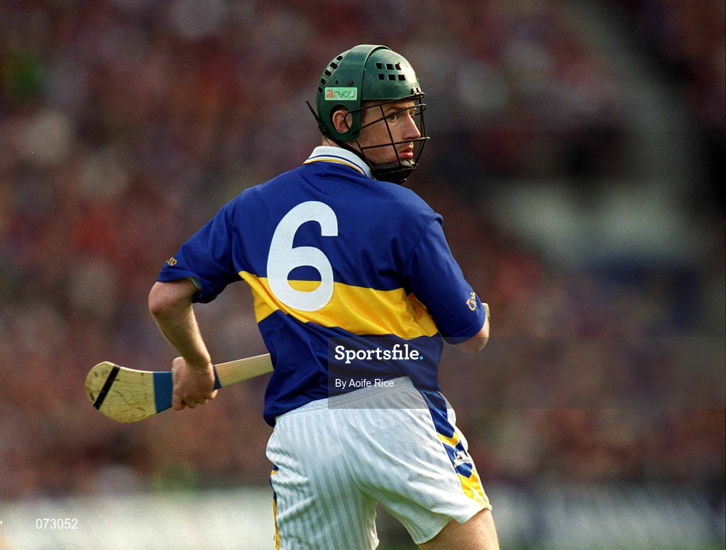 9 September 2001; David Kennedy of Tipperary during the Guinness All-Ireland Senior Hurling Championship Final match between Tipperary and Galway at Croke Park in Dublin. Photo by Aoife Rice/Sportsfile