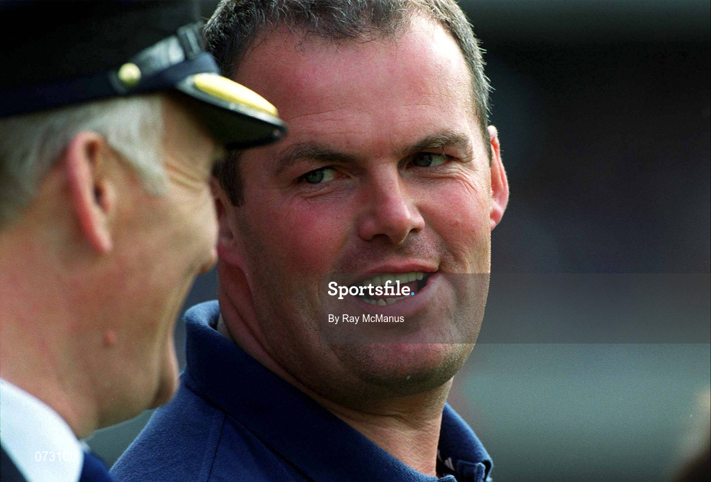 9 September 2001; Galway selector Ken Hogan during the Guinness All-Ireland Senior Hurling Championship Final match between Tipperary and Galway at Croke Park in Dublin. Photo by Ray McManus/Sportsfile