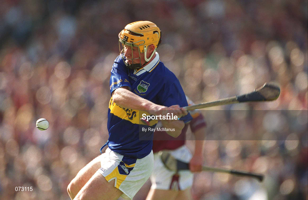 9 September 2001; Eamonn Corcoran of Tipperary during the Guinness All-Ireland Senior Hurling Championship Final match between Tipperary and Galway at Croke Park in Dublin. Photo by Ray McManus/Sportsfile