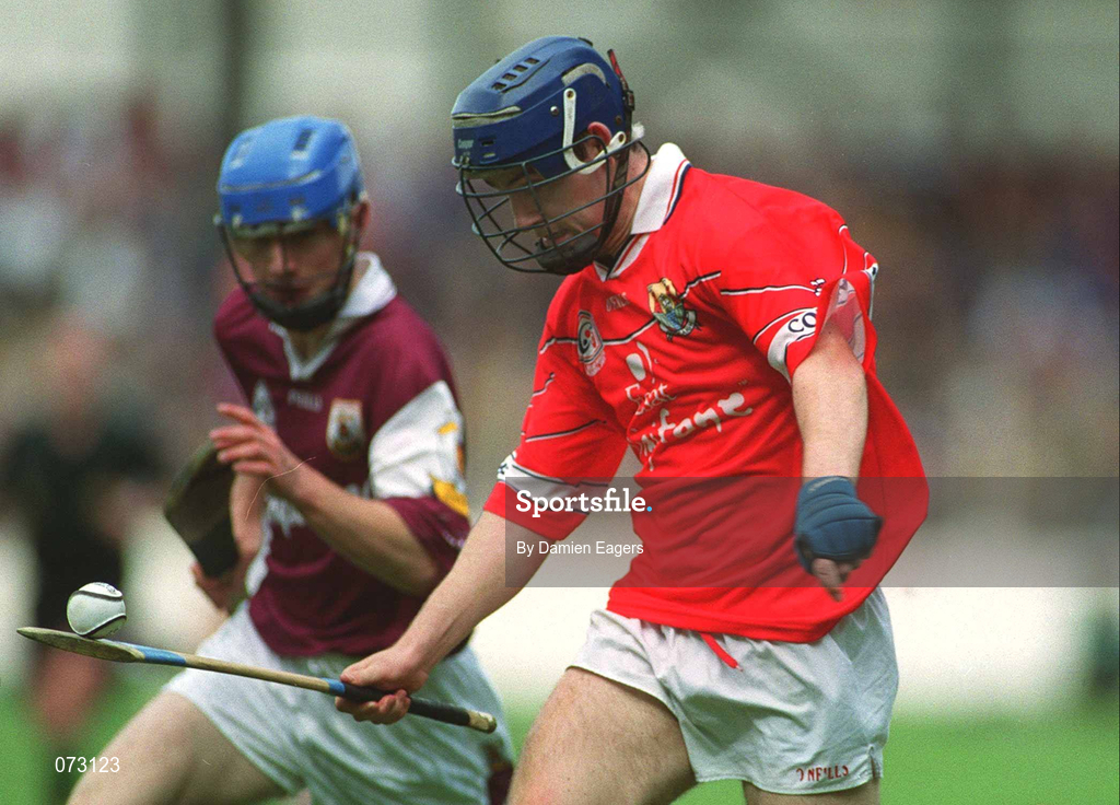 9 September 2001; Kieran Murphy of Cork during the All-Ireland Minor Hurling Championship Final between Cork and Galway at Croke Park in Dublin. Photo by Damien Eagers/Sportsfile