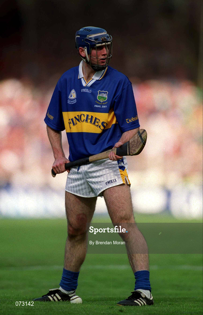 9 September 2001; Eoin Kelly of Tipperary during the Guinness All-Ireland Senior Hurling Championship Final match between Tipperary and Galway at Croke Park in Dublin. Photo by Brendan Moran/Sportsfile