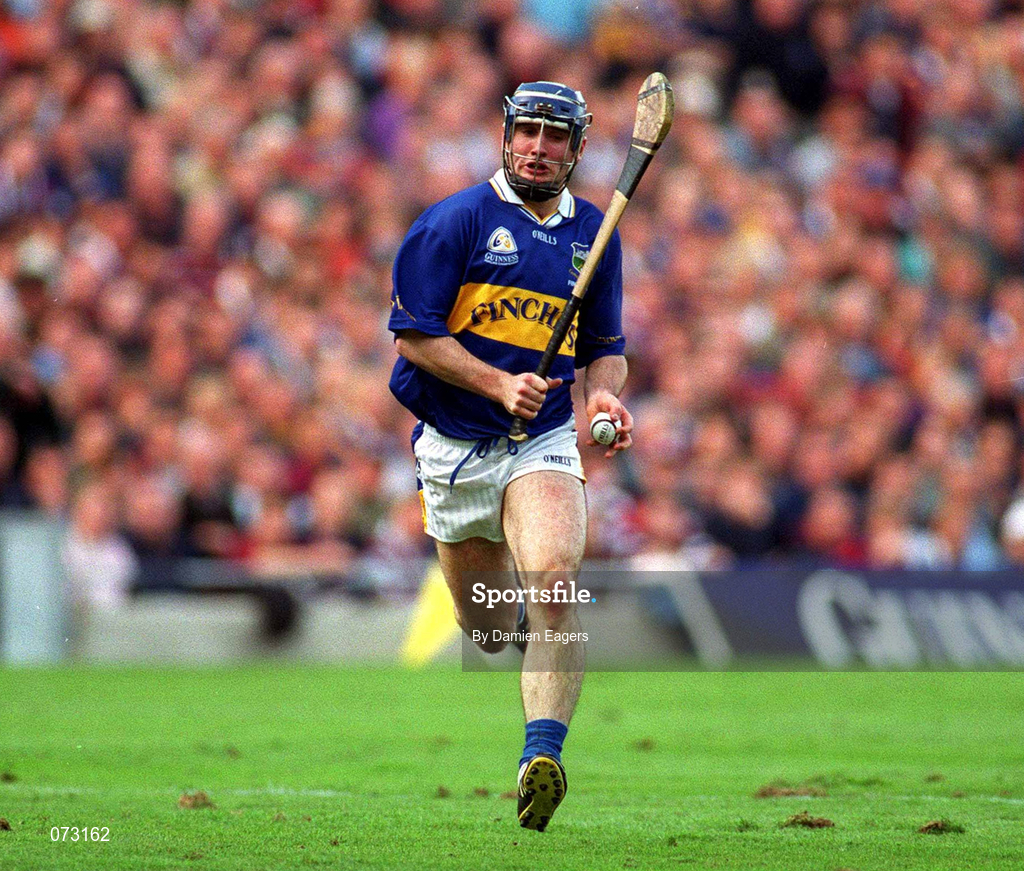 9 September 2001; Eoin Kelly of Tipperary during the Guinness All-Ireland Senior Hurling Championship Final match between Tipperary and Galway at Croke Park in Dublin. Photo by Damien Eagers/Sportsfile