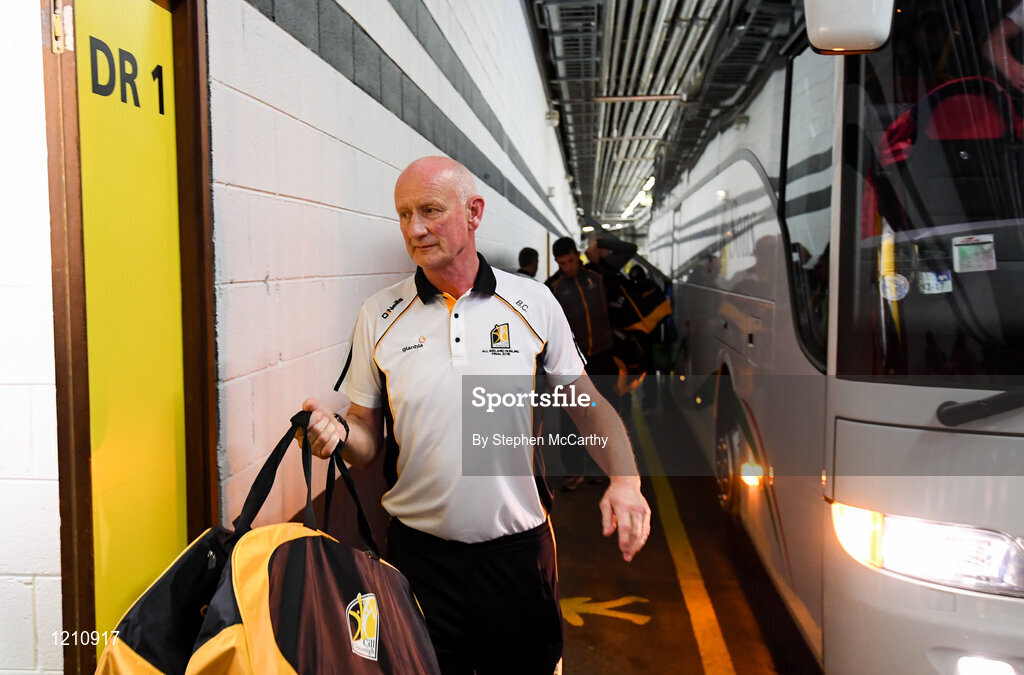 4 September 2016; Kilkenny manager Brian Cody arrives prior to the GAA Hurling All-Ireland Senior Championship Final match between Kilkenny and Tipperary at Croke Park in Dublin. Photo by Stephen McCarthy/Sportsfile