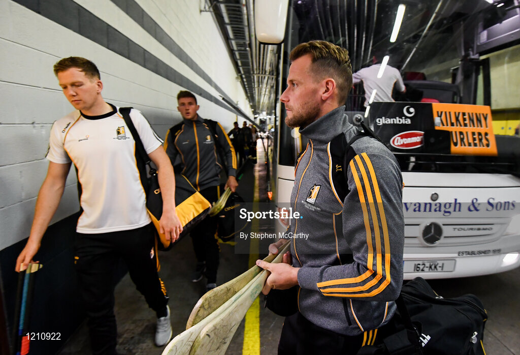 4 September 2016; Jackie Tyrrell of Kilkenny arrives prior to the GAA Hurling All-Ireland Senior Championship Final match between Kilkenny and Tipperary at Croke Park in Dublin. Photo by Stephen McCarthy/Sportsfile