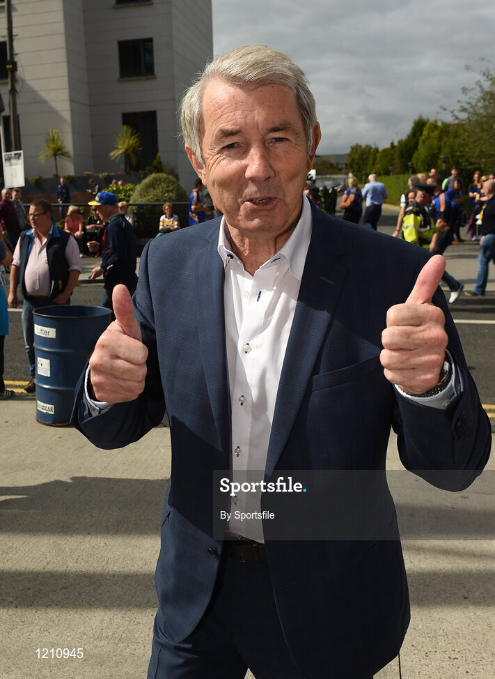 4 September 2016; Michael Lowry T.D. arriving for the GAA Hurling All-Ireland Senior Championship Final match between Kilkenny and Tipperary at Croke Park in Dublin. Photo by Sportsfile