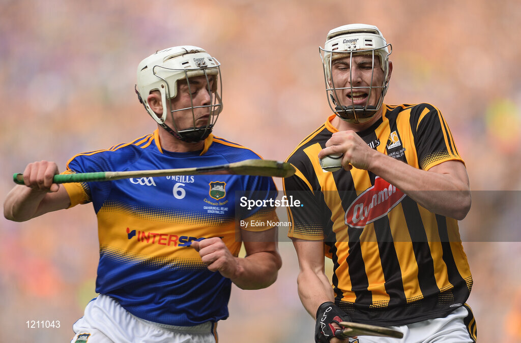 4 September 2016; Liam Blanchfield of Kilkenny in action against Ronan Maher of Tipperary during the GAA Hurling All-Ireland Senior Championship Final match between Kilkenny and Tipperary at Croke Park in Dublin. Photo by Eóin Noonan/Sportsfile