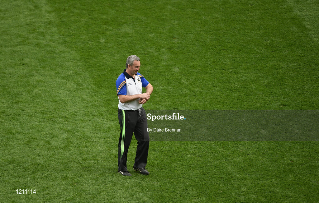 4 September 2016; Tipperary manager Michael Ryan ahead of the GAA Hurling All-Ireland Senior Championship Final match between Kilkenny and Tipperary at Croke Park in Dublin. Photo by Daire Brennan/Sportsfile