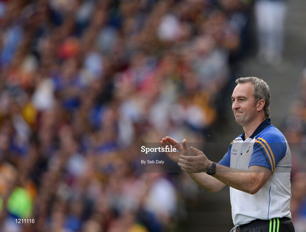 4 September 2016; Tipperary manager Michael Ryan during the GAA Hurling All-Ireland Senior Championship Final match between Kilkenny and Tipperary at Croke Park in Dublin. Photo by Seb Daly/Sportsfile