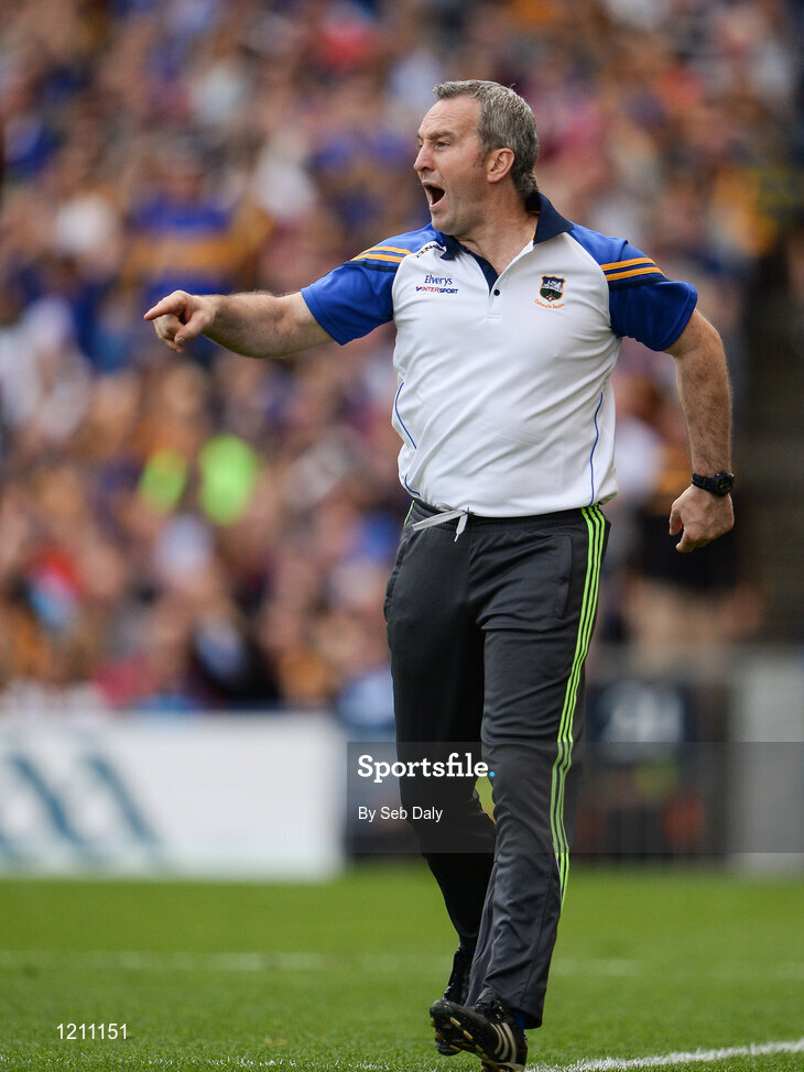 4 September 2016; Tipperary manager Michael Ryan during the GAA Hurling All-Ireland Senior Championship Final match between Kilkenny and Tipperary at Croke Park in Dublin. Photo by Seb Daly/Sportsfile