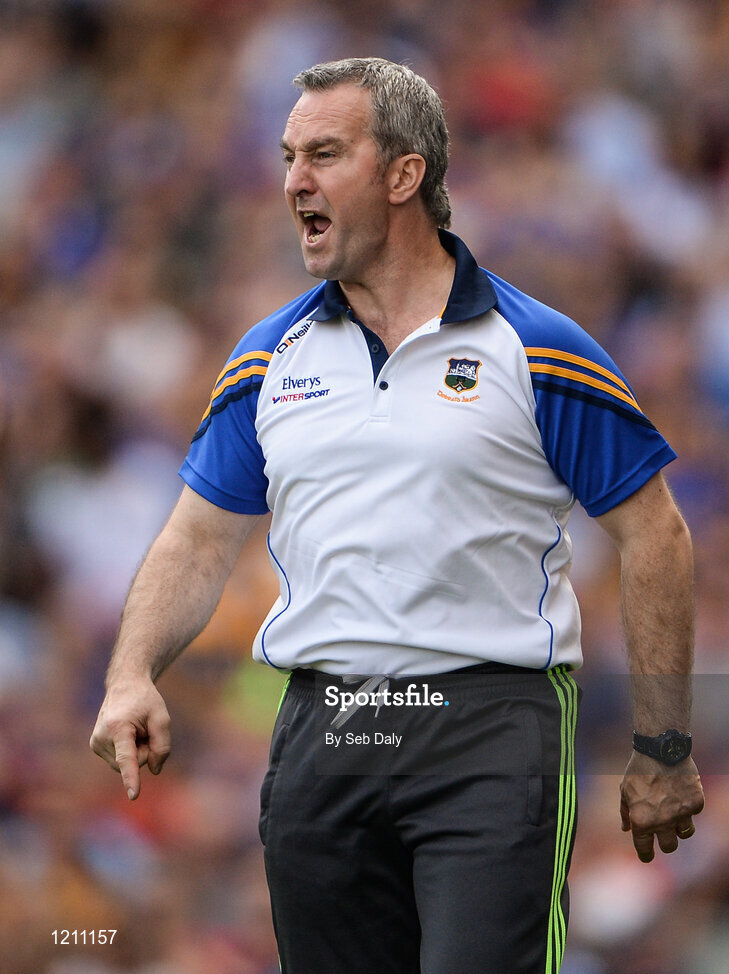 4 September 2016; Tipperary manager Michael Ryan during the GAA Hurling All-Ireland Senior Championship Final match between Kilkenny and Tipperary at Croke Park in Dublin. Photo by Seb Daly/Sportsfile