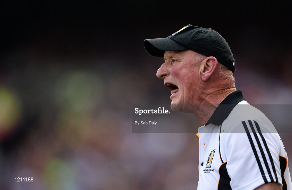 4 September 2016; Kilkenny manager Brian Cody during the GAA Hurling All-Ireland Senior Championship Final match between Kilkenny and Tipperary at Croke Park in Dublin. Photo by Seb Daly/Sportsfile
