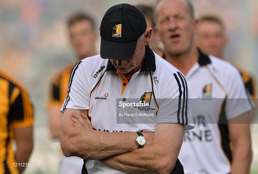 4 September 2016; Kilkenny manager Brian Cody dejected after the GAA Hurling All-Ireland Senior Championship Final match between Kilkenny and Tipperary at Croke Park in Dublin. Photo by Piaras Ó Mídheach/Sportsfile