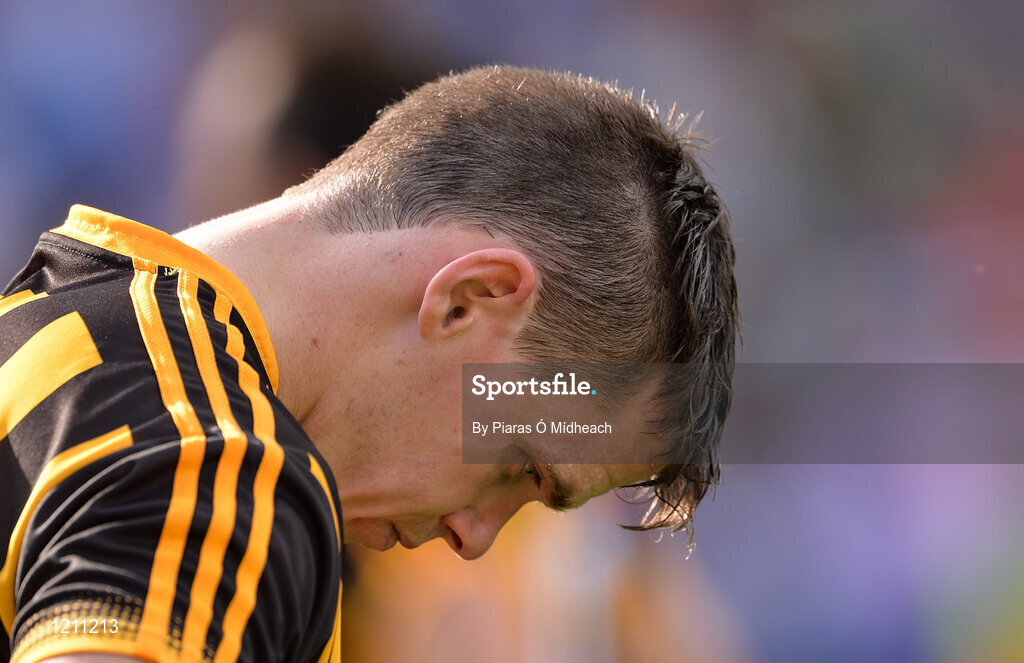 4 September 2016; TJ Reid of Kilkenny dejected after the GAA Hurling All-Ireland Senior Championship Final match between Kilkenny and Tipperary at Croke Park in Dublin. Photo by Piaras Ó Mídheach/Sportsfile